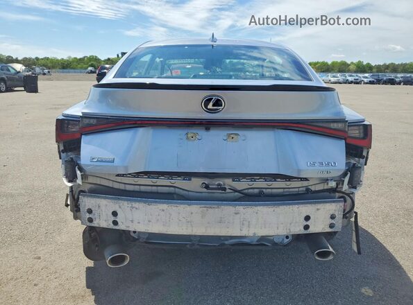 JTHGZ1E29M5019576 2021 LEXUS IS Серебряный Вид сзади