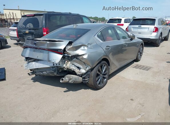 JTHGZ1E29P5028329 2023 LEXUS IS 350 Gray Հետևի աջ
