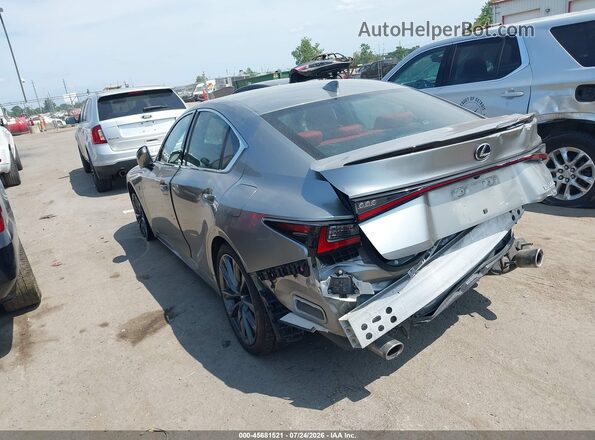 JTHGZ1E29P5028329 2023 LEXUS IS 350 Gray Հետևի ձախ