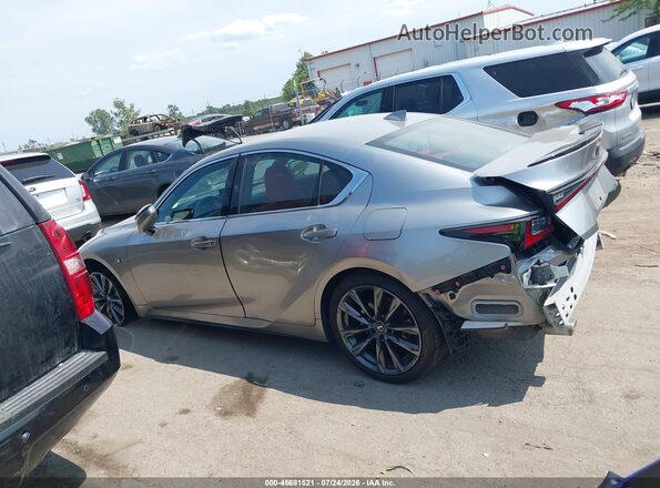 JTHGZ1E29P5028329 2023 LEXUS IS 350 Gray Սալոնի 360 աստիճան տեսք