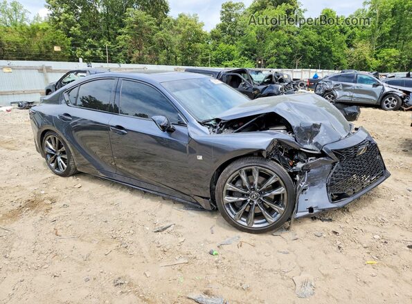 JTHGZ1E29S5038755 2025 LEXUS IS Gray Front right