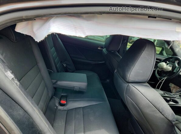 JTHGZ1E29S5038755 2025 LEXUS IS Gray Rear seats view