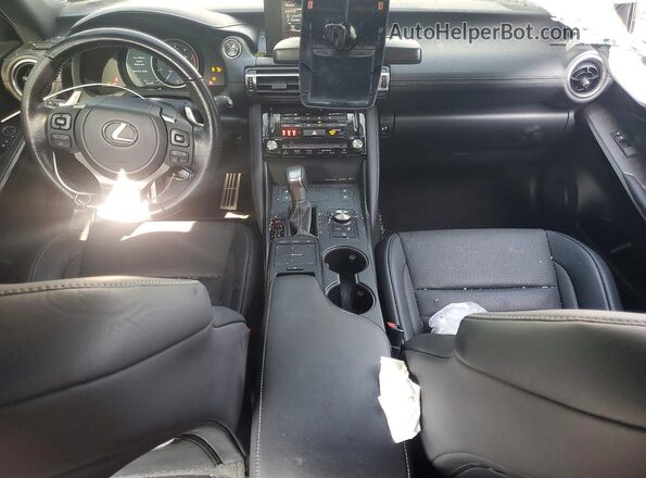 JTHGZ1E2XN5025582 2022 LEXUS IS White Widok deski rozdzielczej