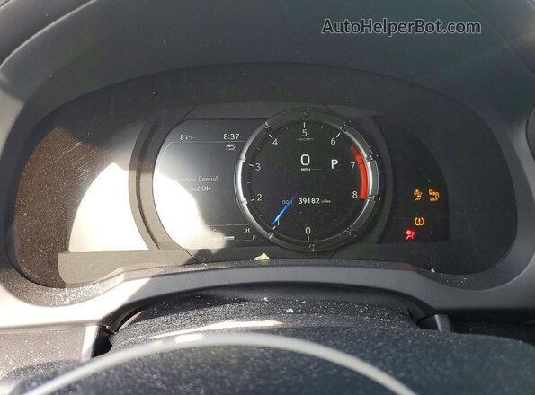 JTHGZ1E2XN5025582 2022 LEXUS IS White Widok zestawu wskaźników