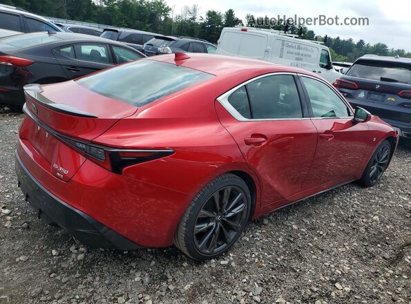 JTHGZ1E2XR5036653 2024 LEXUS IS Red Задня права чверть
