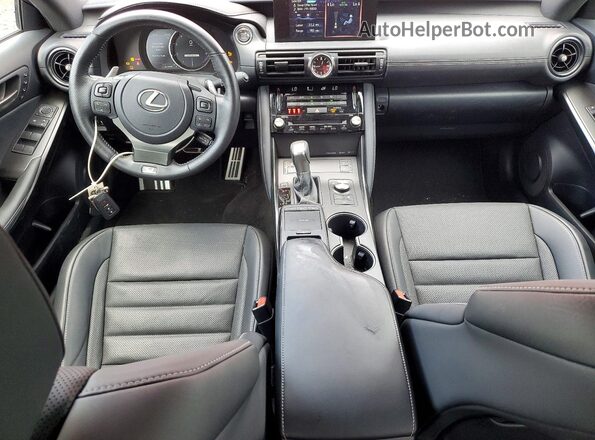 JTHGZ1E2XR5036653 2024 LEXUS IS Red Вид панелі приладів