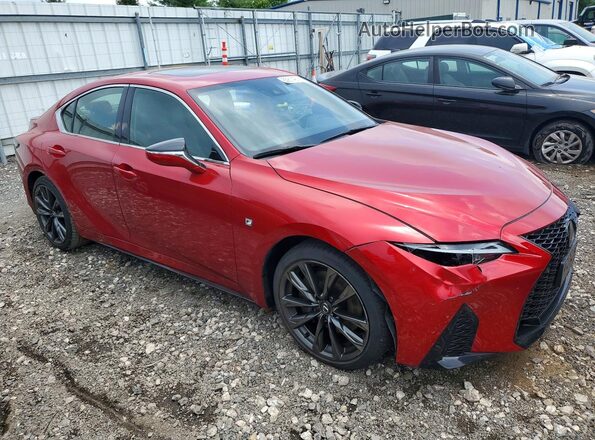 JTHGZ1E2XR5036653 2024 LEXUS IS Red Передня права чверть