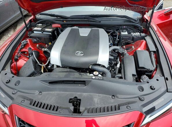JTHGZ1E2XR5036653 2024 LEXUS IS Red Вид задньої частини салону