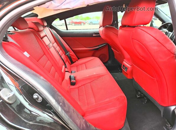 JTHGZ1E2XS5042720 2025 LEXUS IS Black Vista de los asientos traseros