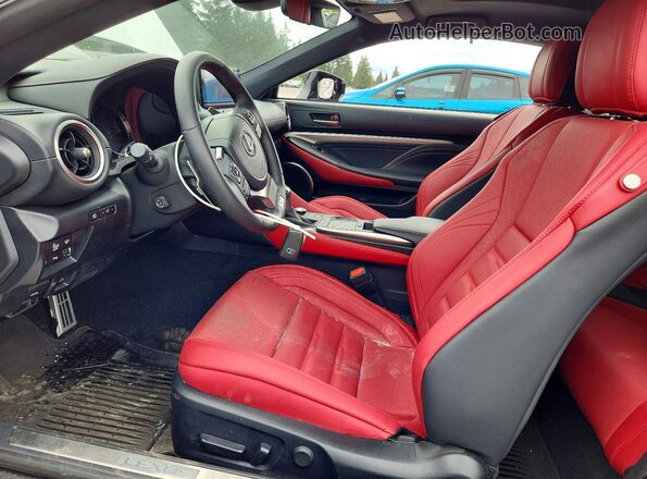 JTHGZ5DC3S5013237 2025 LEXUS RC Белый Вид салона спереди