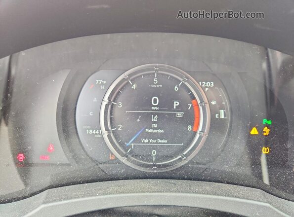 JTHGZ5DC3S5013237 2025 LEXUS RC Белый Вид щитка приборов