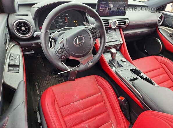 JTHGZ5DC3S5013237 2025 LEXUS RC Белый Вид панели приборов