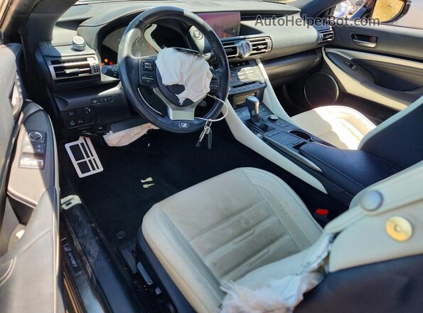 JTHGZ5DC7N5011916 2022 LEXUS RC Silver Widok deski rozdzielczej