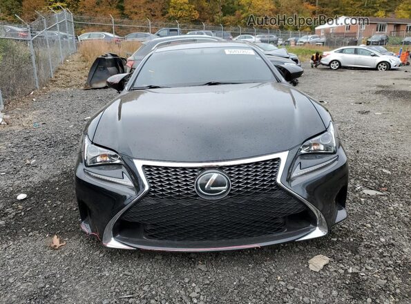 JTHHA5BC0H5007273 2017 LEXUS RC Black Widok z przodu