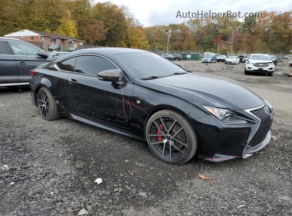 JTHHA5BC0H5007273 2017 LEXUS RC Black Przód prawy