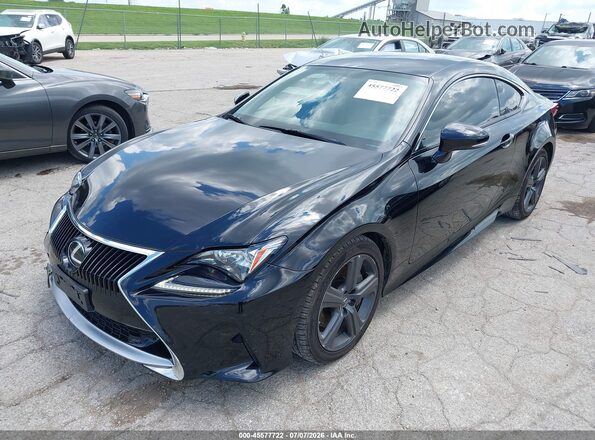 JTHHA5BC2H5005721 2017 LEXUS RC 200T Black Przód lewy