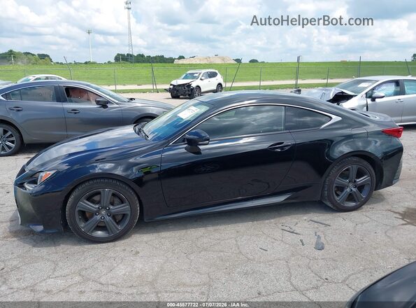 JTHHA5BC2H5005721 2017 LEXUS RC 200T Black Widok wnętrza 360 stopni