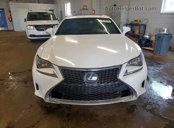 JTHHA5BC3H5005114 2017 LEXUS RC White წინა ხედი