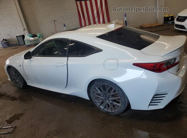JTHHA5BC3H5005114 2017 LEXUS RC White VIN კოდის სტიკერის ხედი