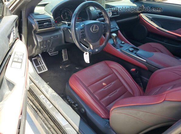 JTHHA5BC3H5006232 2017 LEXUS RC Черный Вид панели приборов