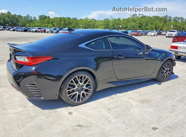 JTHHA5BC3H5006232 2017 LEXUS RC Черный Задняя правая четверть