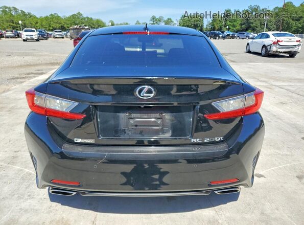 JTHHA5BC3H5006232 2017 LEXUS RC Черный Вид сзади