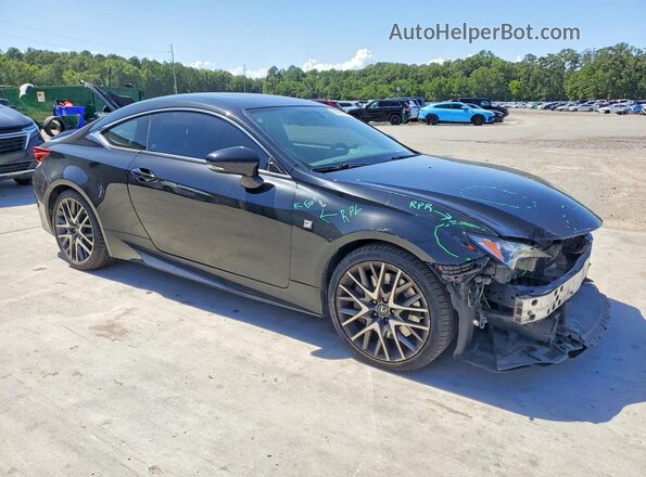 JTHHA5BC3H5006232 2017 LEXUS RC Черный Передняя правая четверть