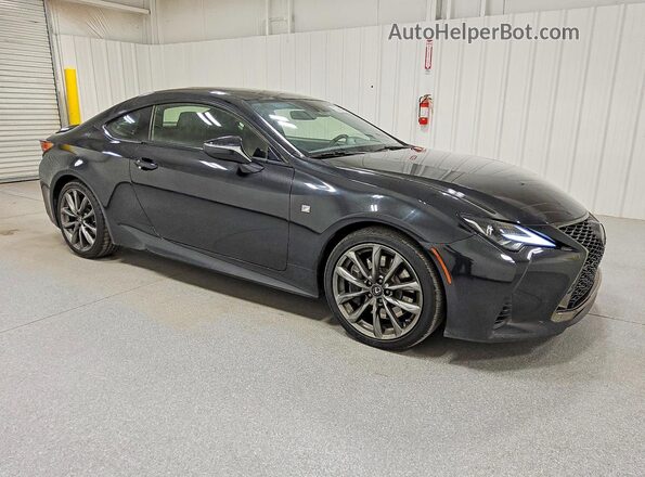 JTHHA5BC5K5009852 2019 LEXUS RC Black Delantero derecho