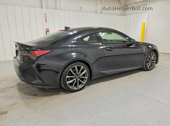 JTHHA5BC5K5009852 2019 LEXUS RC Black Trasero derecho