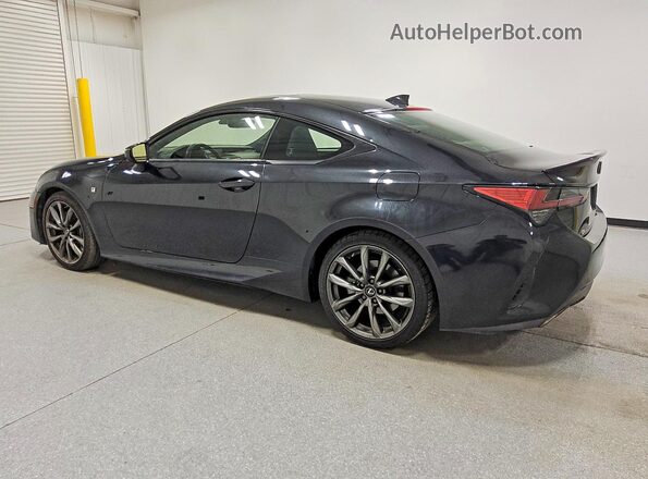 JTHHA5BC5K5009852 2019 LEXUS RC Black Trasero izquierdo