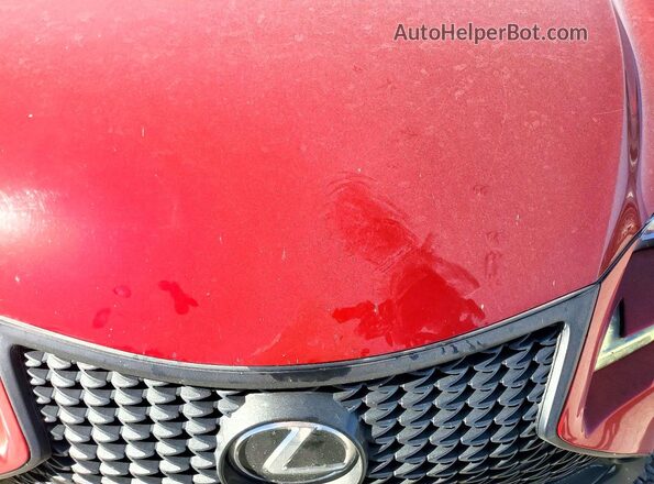 JTHHA5BC9G5000367 2016 LEXUS RC Red Вид задньої частини салону