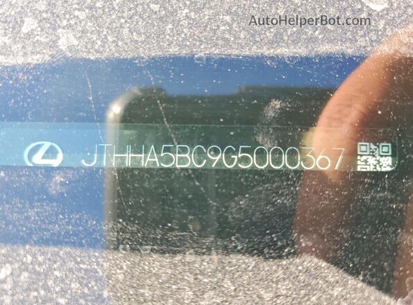 JTHHA5BC9G5000367 2016 LEXUS RC Red Вид підкапотного простору