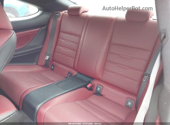 JTHHA5BCXG5001298 2016 LEXUS RC 200T White VIN კოდის სტიკერის ხედი