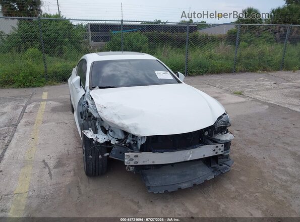 JTHHA5BCXG5001298 2016 LEXUS RC 200T White წინა ხედი