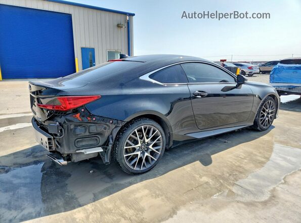 JTHHE5BC3H5015551 2017 LEXUS RC Black Trasero derecho