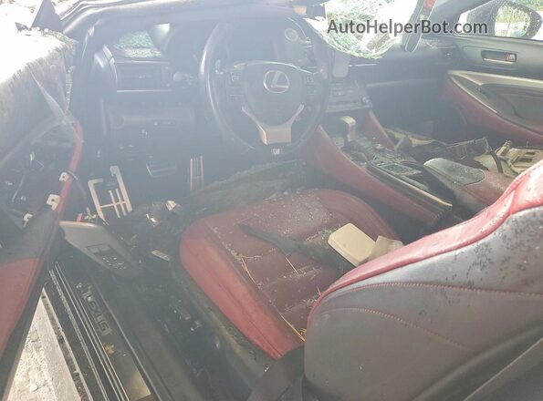 JTHHE5BC4G5012155 2016 LEXUS RC Black Widok deski rozdzielczej