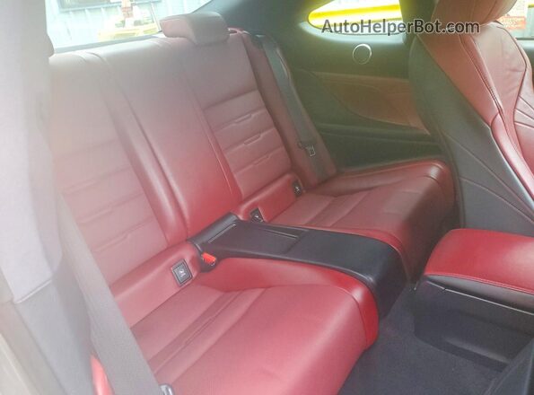 JTHHE5BC4G5012446 2016 LEXUS RC Tan უკანა სავარძლების ხედი