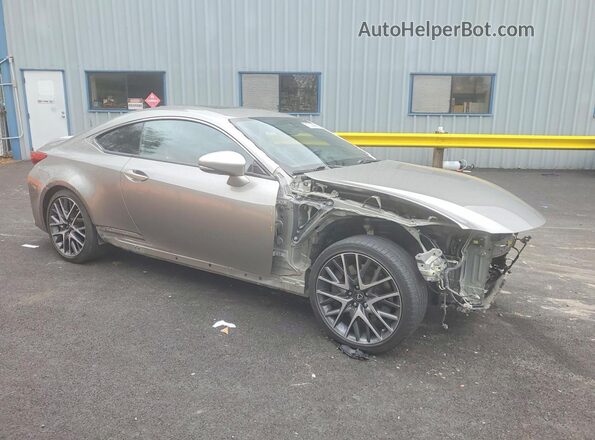 JTHHE5BC4G5012446 2016 LEXUS RC Tan წინა მარჯვენა