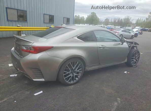 JTHHE5BC4G5012446 2016 LEXUS RC Tan უკანა მარჯვენა