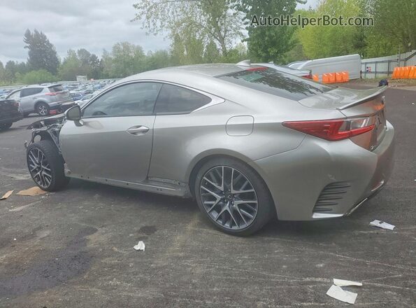 JTHHE5BC4G5012446 2016 LEXUS RC Tan უკანა მარცხენა