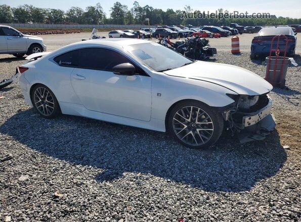 JTHHE5BC8G5012479 2016 LEXUS RC Белый Передняя правая четверть