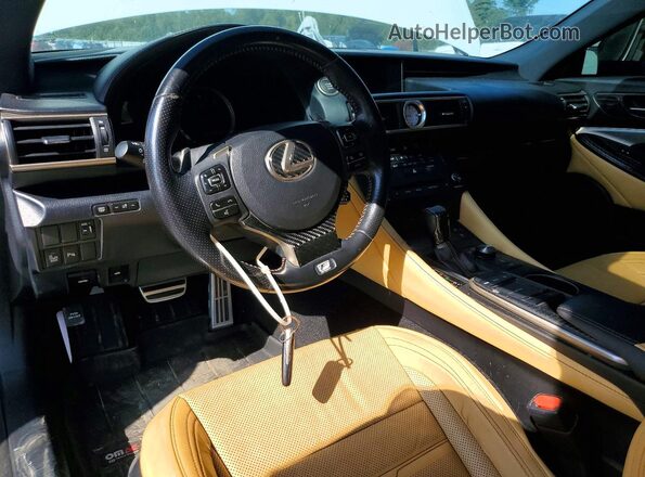 JTHHE5BC8G5012479 2016 LEXUS RC Белый Вид панели приборов