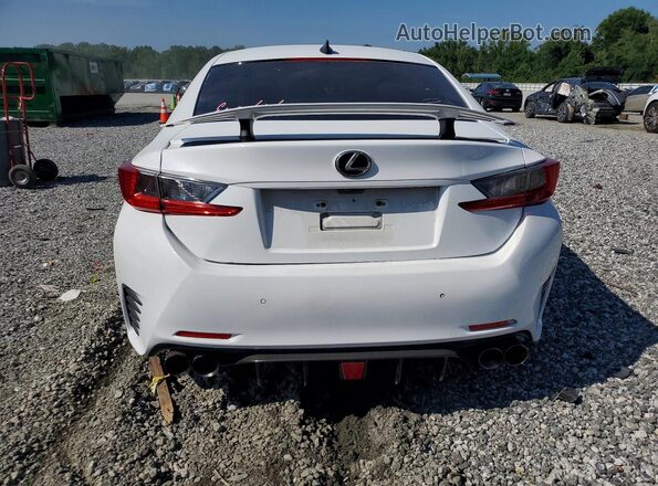 JTHHE5BC8G5012479 2016 LEXUS RC Белый Вид сзади