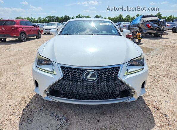 JTHHE5BC9G5012152 2016 LEXUS RC White Widok z przodu