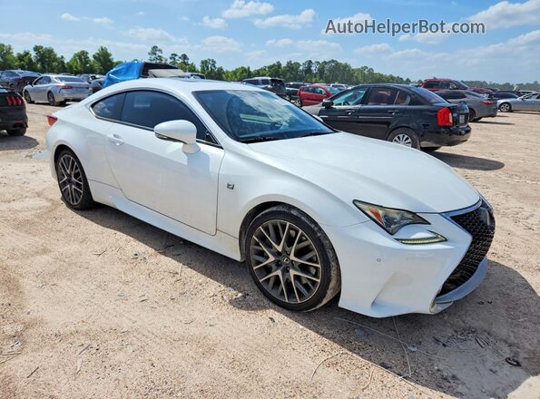 JTHHE5BC9G5012152 2016 LEXUS RC White Przód prawy
