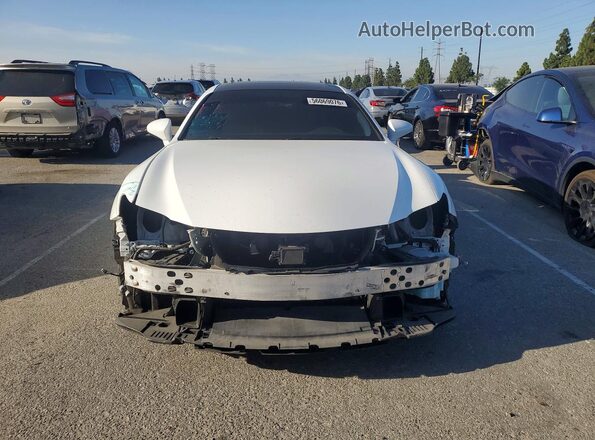 JTHHE5BC9H5014792 2017 LEXUS RC White Դիմացի տեսք