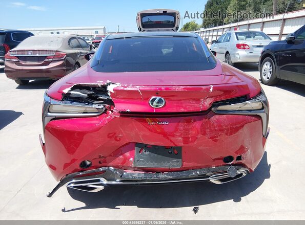 JTHHP5AY1JA005945 2018 LEXUS LC 500 Red 
