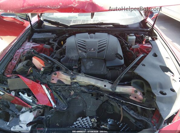 JTHHP5AY1JA005945 2018 LEXUS LC 500 Red Vista trasera