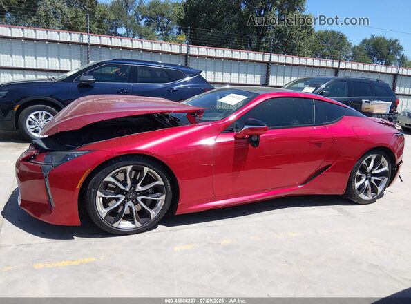 JTHHP5AY1JA005945 2018 LEXUS LC 500 Red 