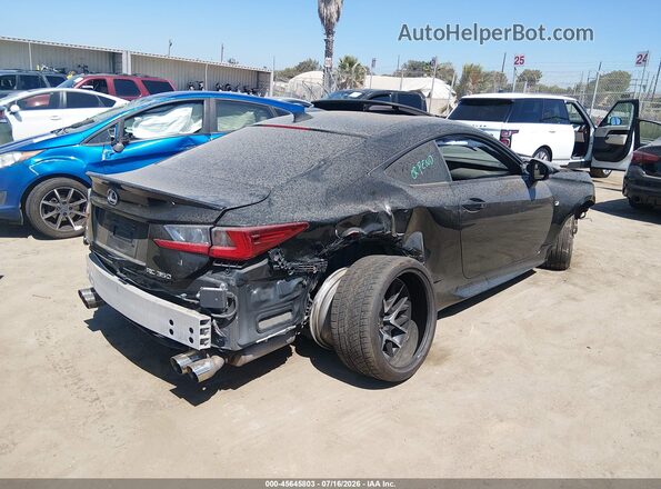 JTHHZ5BC2J5018466 2018 LEXUS RC 350 Black უკანა მარჯვენა